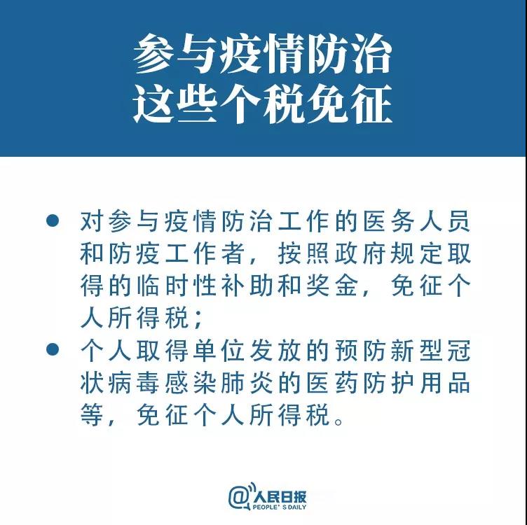 轉(zhuǎn)擴！抗擊疫情，這些稅收優(yōu)惠政策請查收